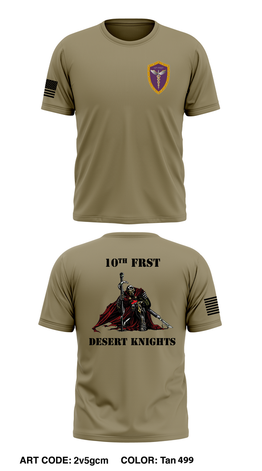 10th FRSD Core Men's SS Performance Tee - 2v5gcm
