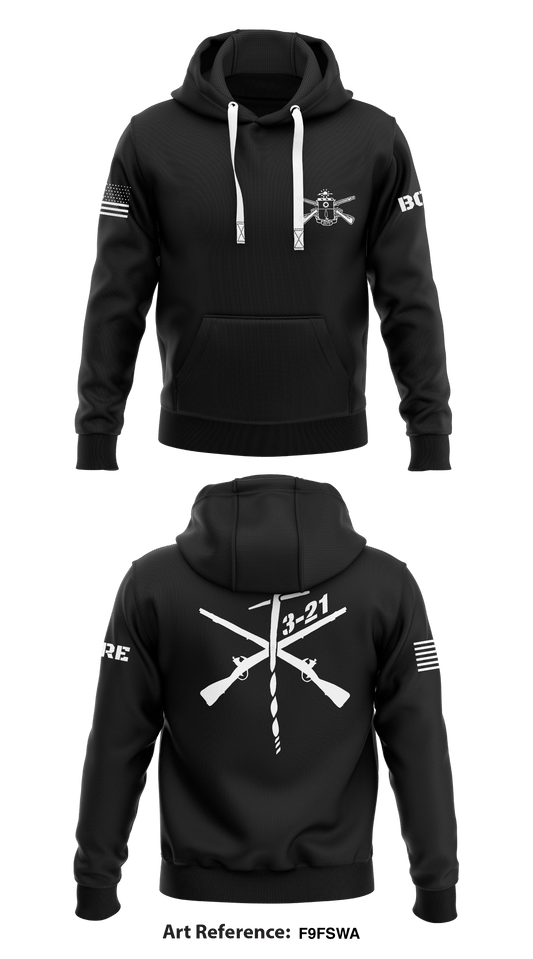3-21 IN  Core Men's Hooded Performance Sweatshirt - F9FswA