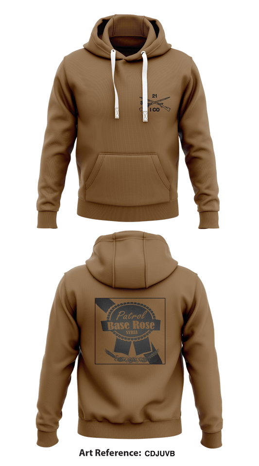 3-21 INF REGT Store 1 Core Men's Hooded Performance Sweatshirt - CdJUvb