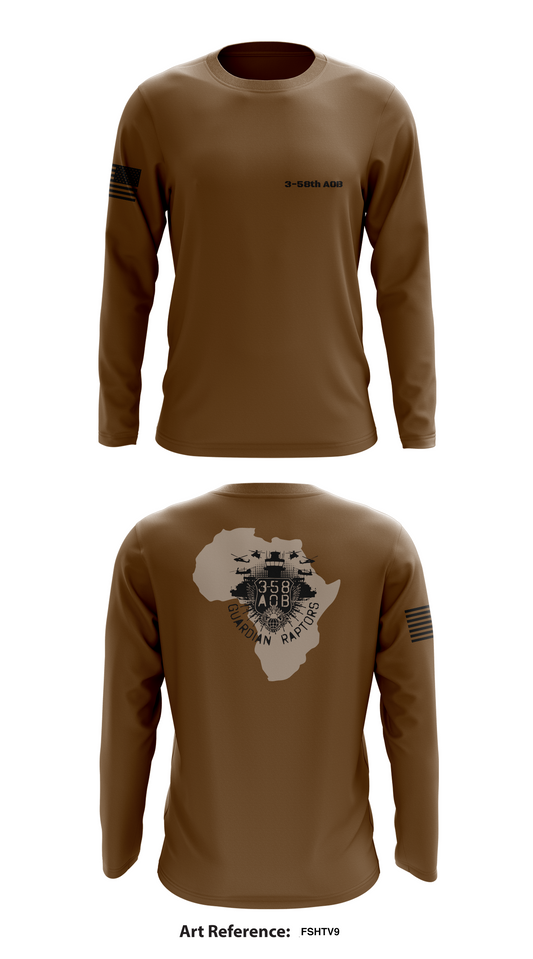 3-58th AOB Store 1 Core Men's LS Performance Tee - FShtv9