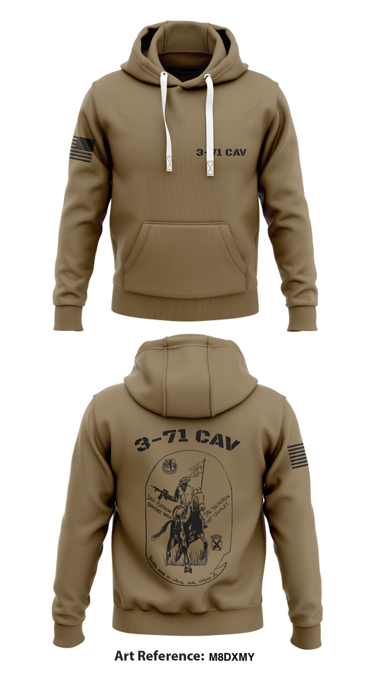 3-71 cav Store 1  Core Men's Hooded Performance Sweatshirt - m8DxMy