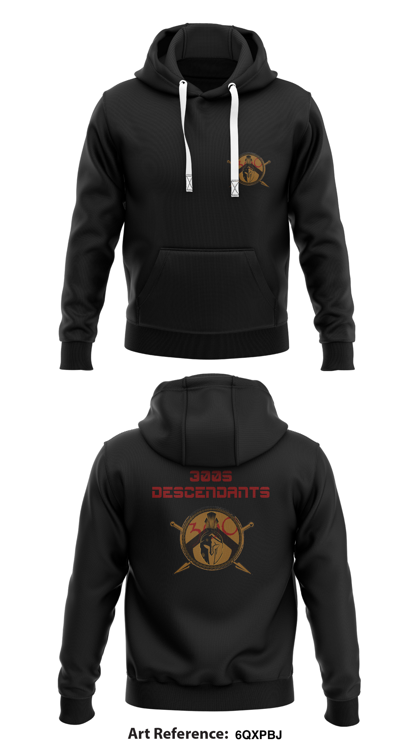 3s Descendants Core Men's Hooded Performance Sweatshirt - 6QxPBj