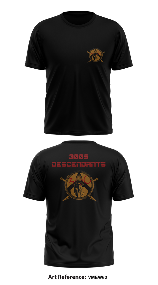 300s Descendants Core Men's SS Performance Tee - HV3Jmw