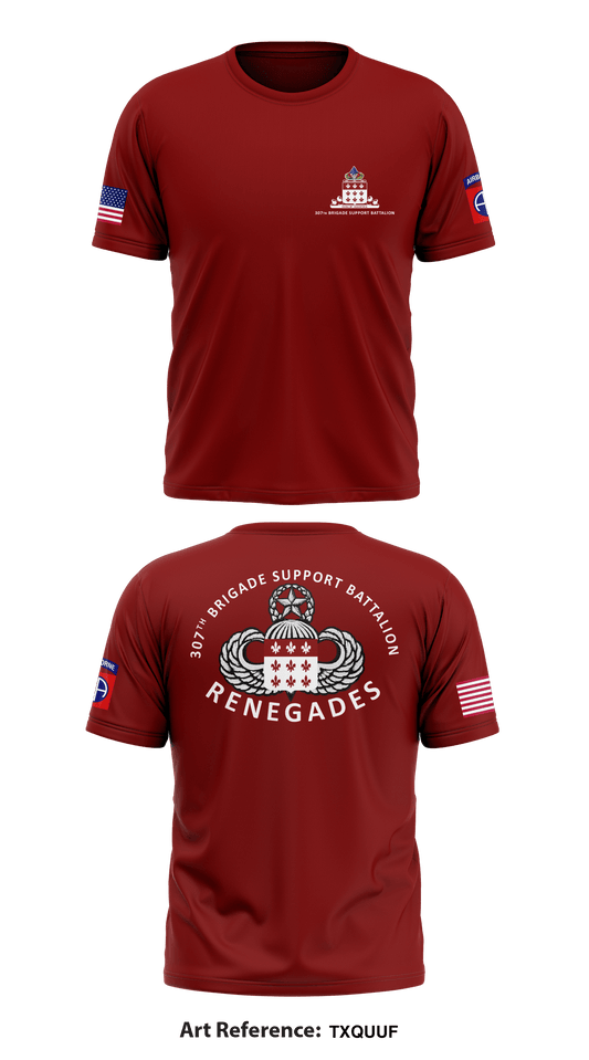 307th BSB (Renegades) Store 1 Core Men's SS Performance Tee - TXQUuF