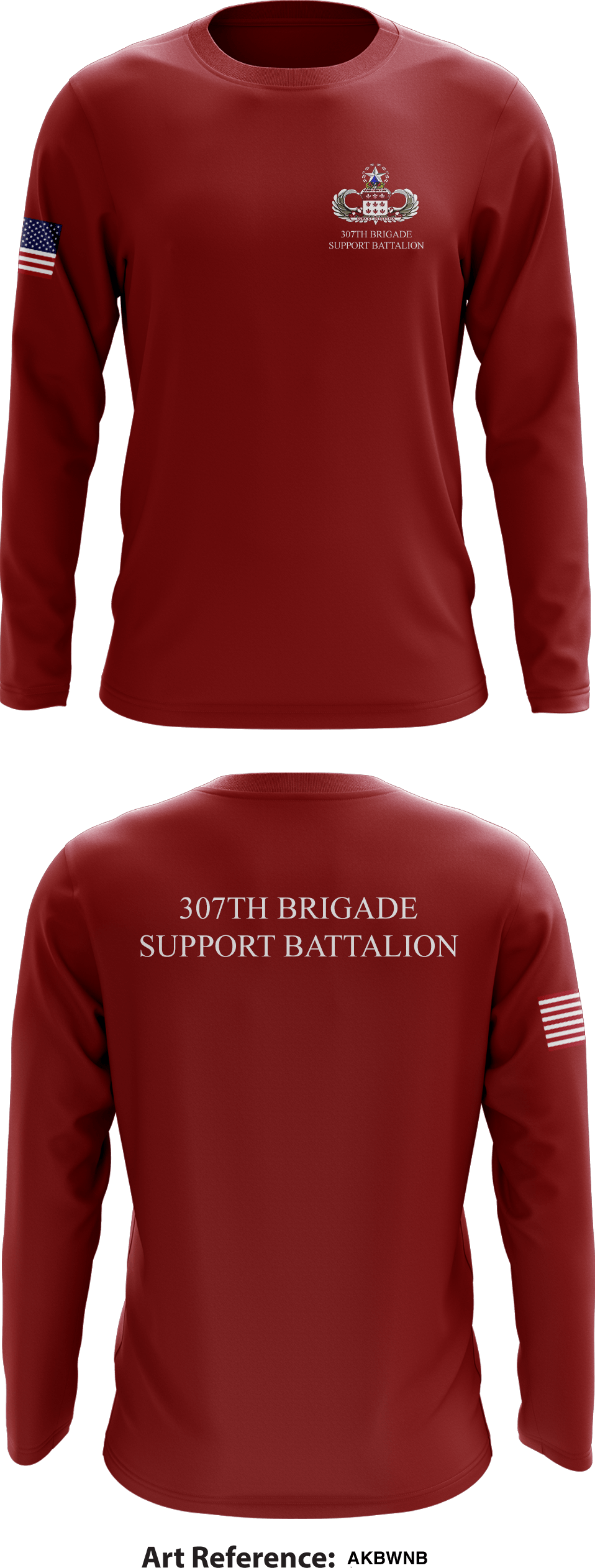 307th Brigade Support Battalion Store 1 Core Men's LS Performance Tee - akbwnB