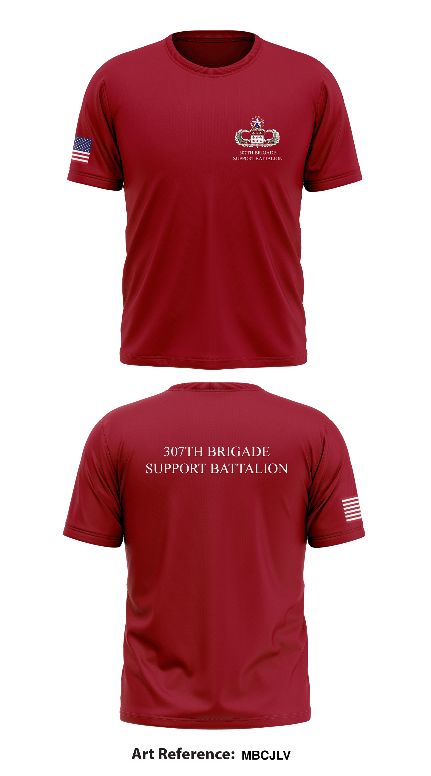 307th Brigade Support Battalion Store 1 Core Men's SS Performance Tee - MBCJLv