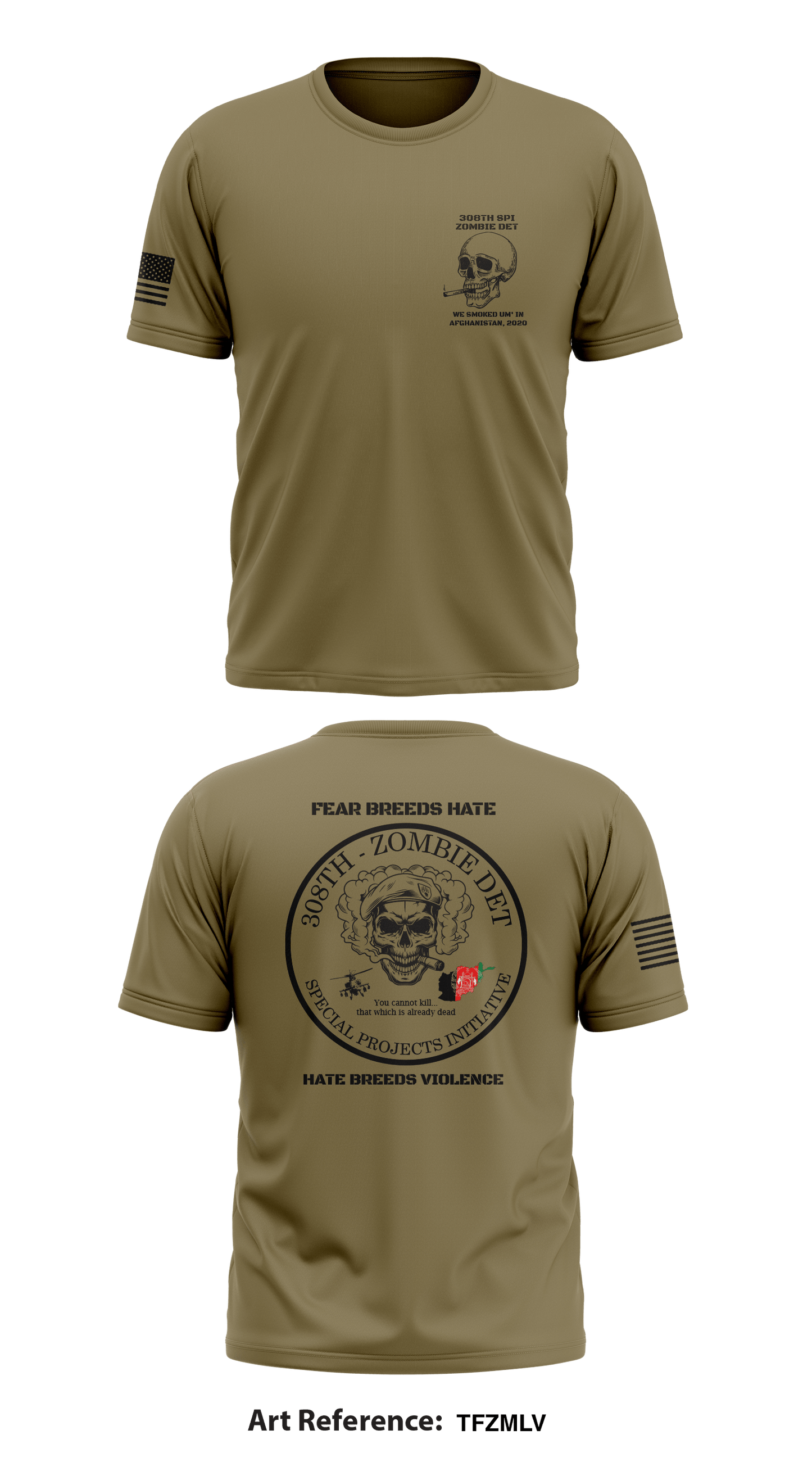 308th SPI Store 1 Core Men's SS Performance Tee - TFzMLV
