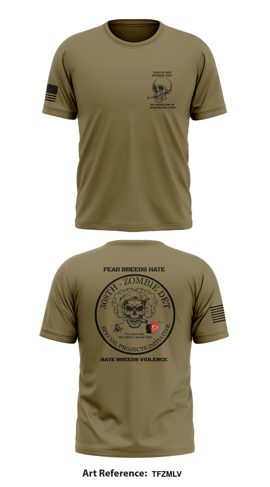 308th SPI Store 1 Core Men's SS Performance Tee - TFzMLV