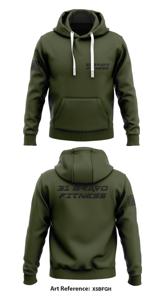 31 Bravo Fitness Store 1  Core Men's Hooded Performance Sweatshirt - X5BFgh