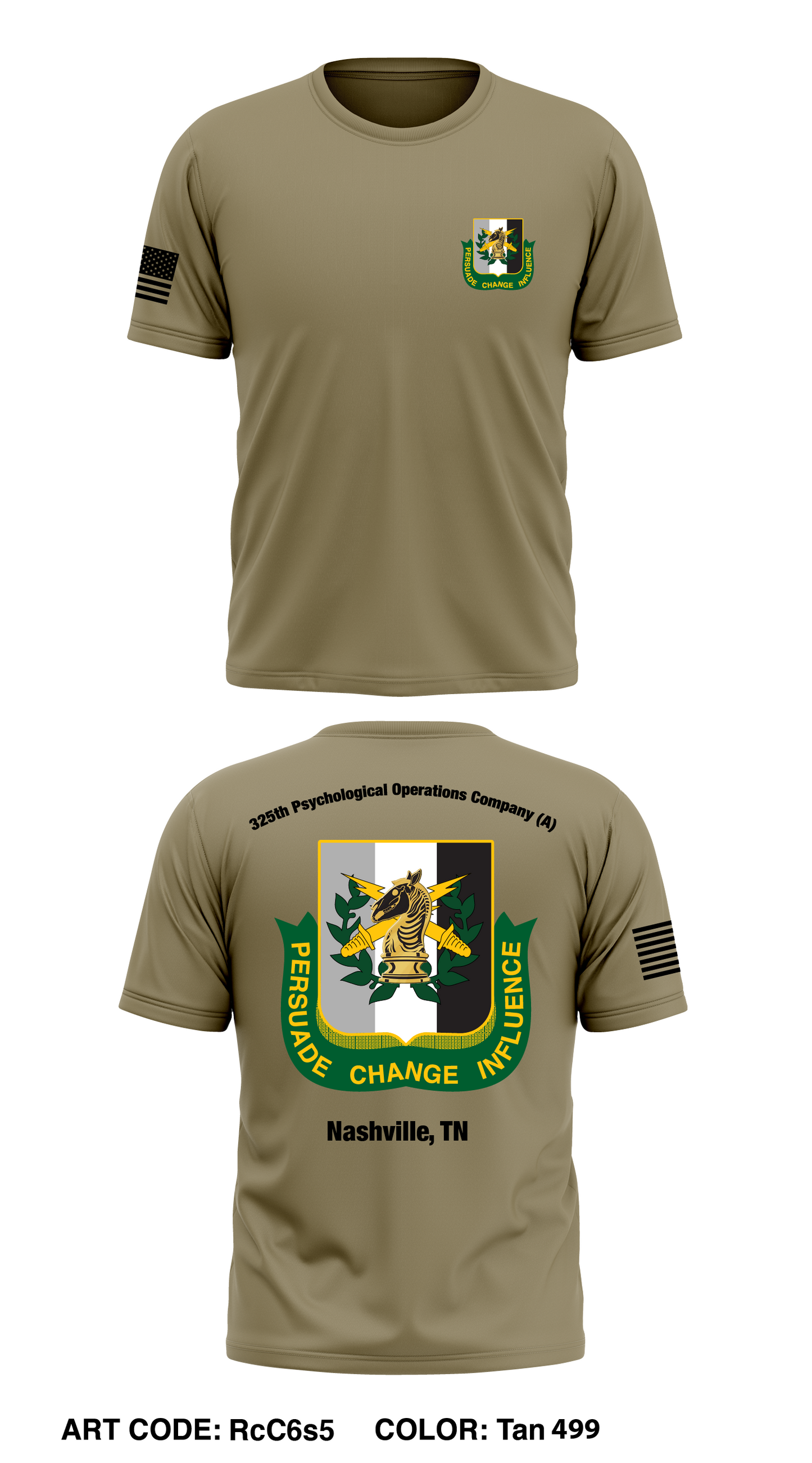 325th TPC Store 1 Core Men's SS Performance Tee - RcC6s5