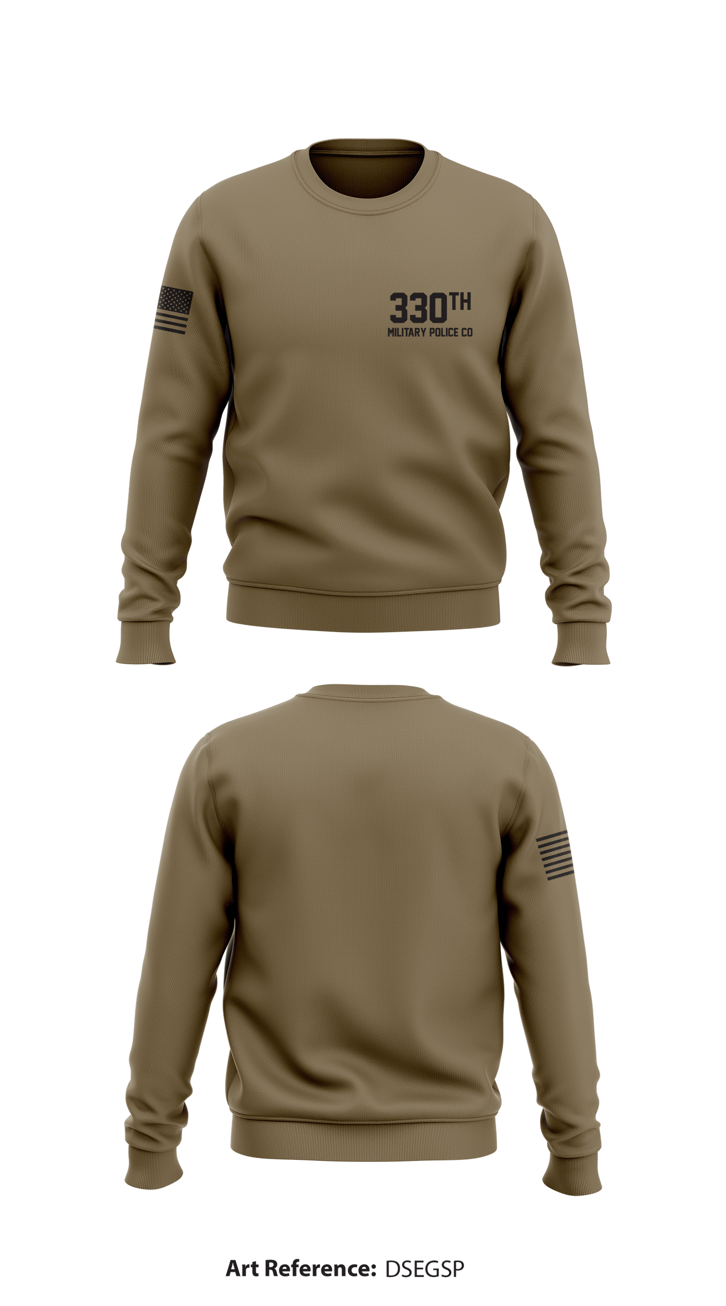 330th Military Police Co Store 1 Core Men's Crewneck Performance Sweatshirt - dseGSP