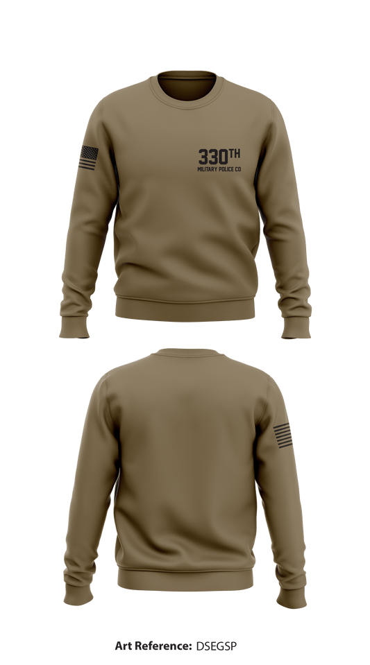 330th Military Police Co Store 1 Core Men's Crewneck Performance Sweatshirt - dseGSP