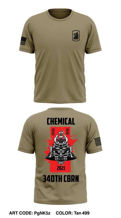340th CBRN Store 1 Core Men's SS Performance Tee - PgNK5z