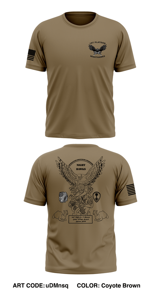 342nd MP Store 1 Core Men's SS Performance Tee - uDMnsq