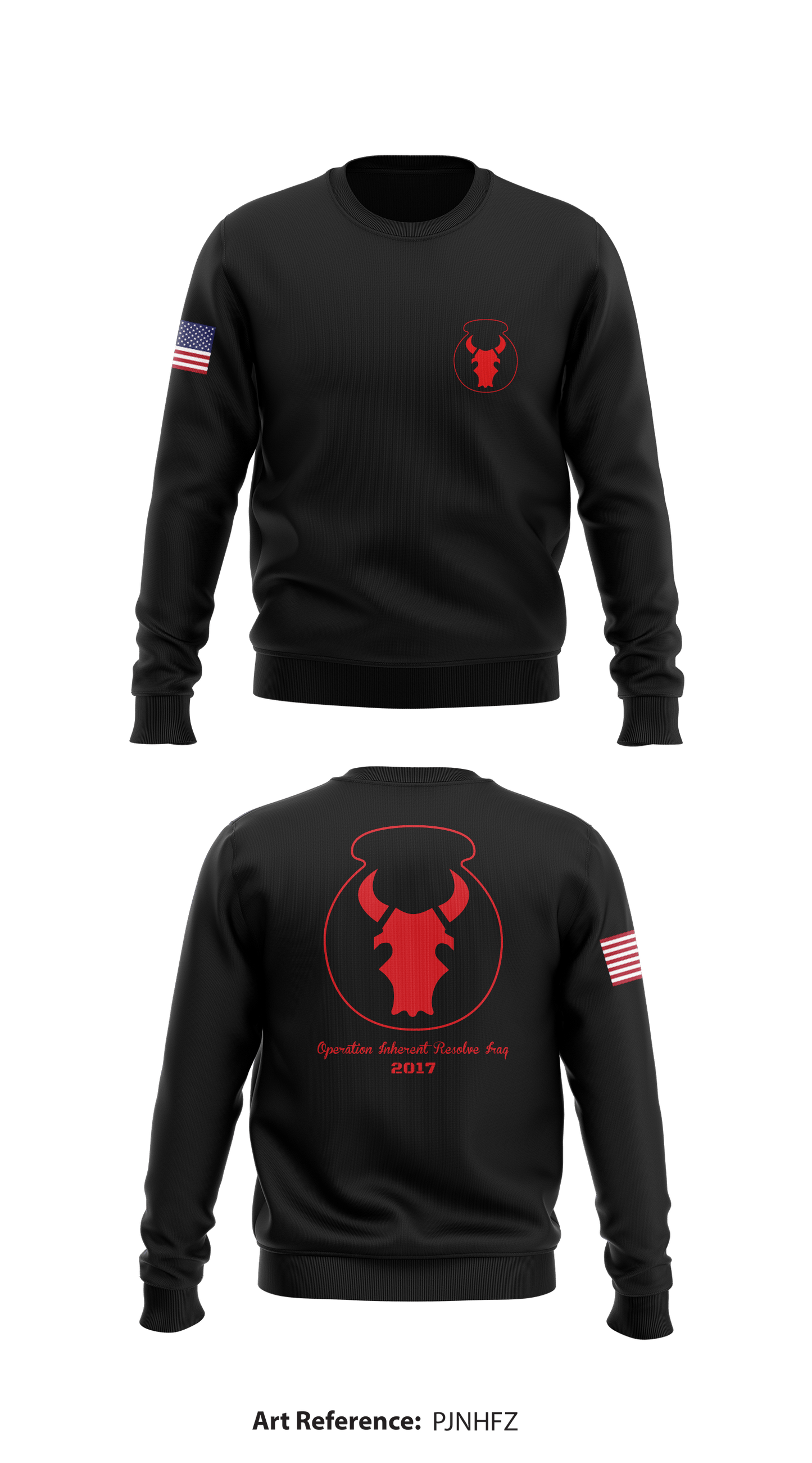 34th Infantry Division Store 1 Core Men's Crewneck Performance Sweatshirt - pJnhFZ