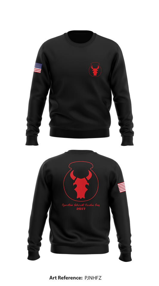 34th Infantry Division Store 1 Core Men's Crewneck Performance Sweatshirt - pJnhFZ