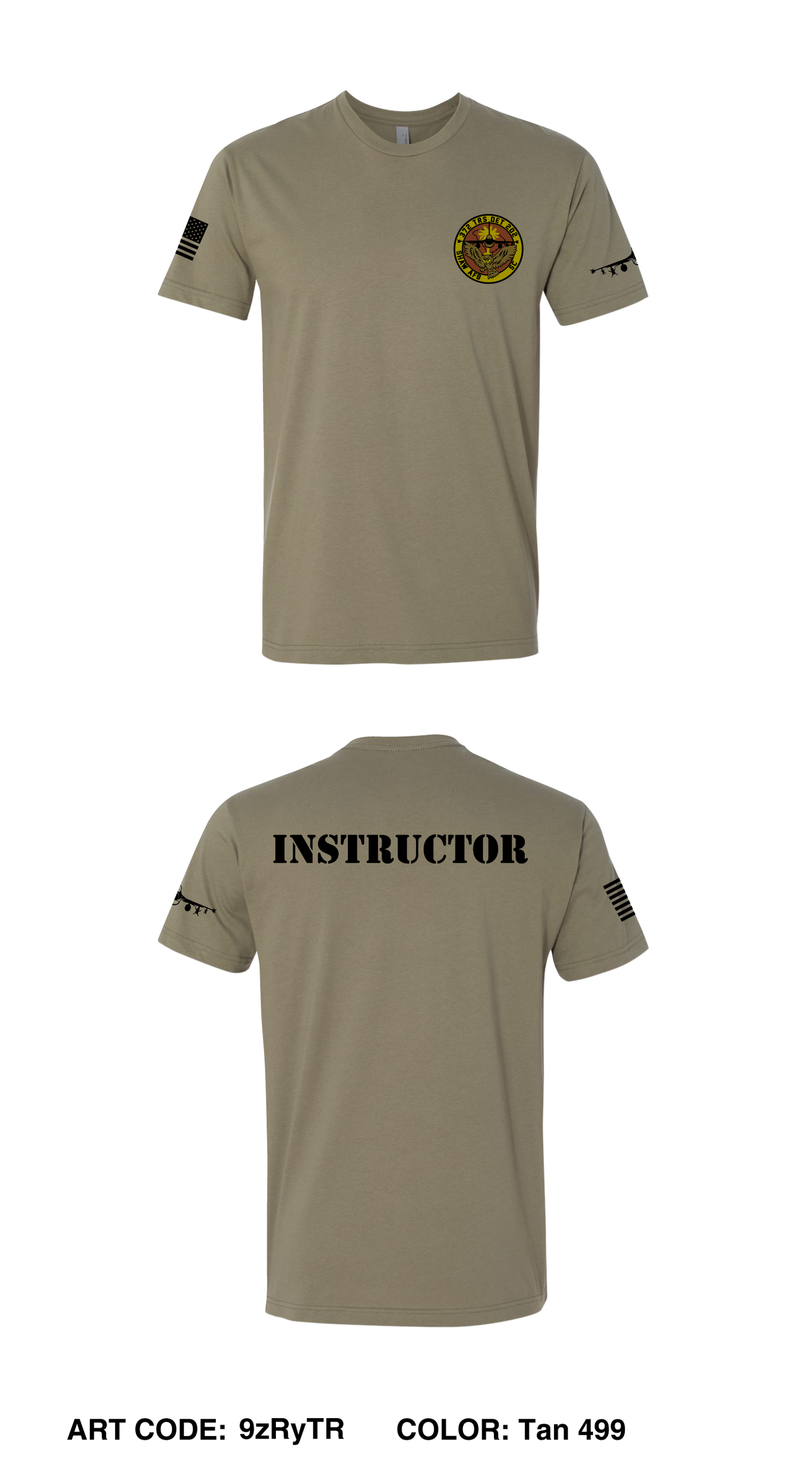 372 TRS DET 202 Comfort Unisex Cotton SS Tee - 9zRyTR