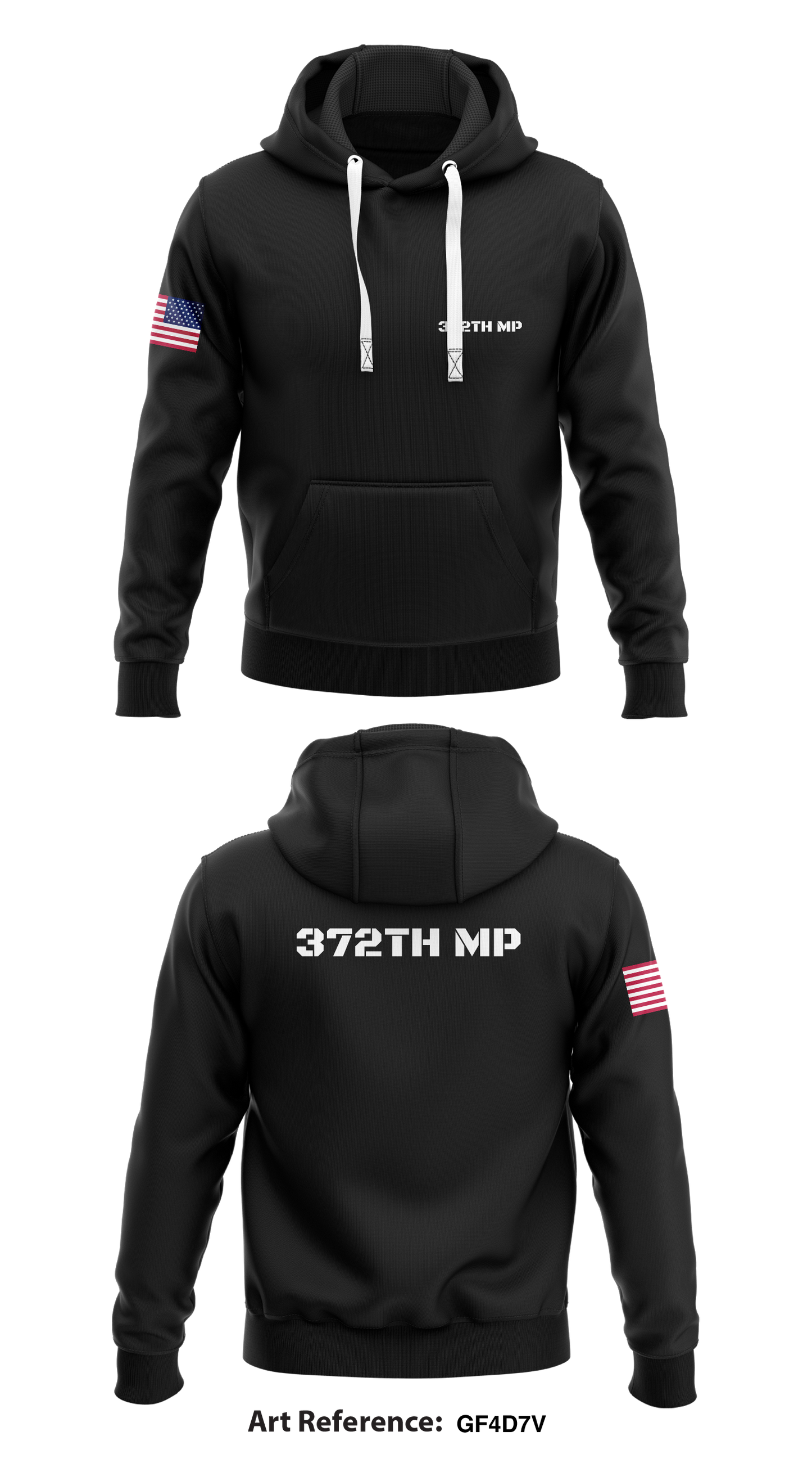 372th mp Store 1  Core Men's Hooded Performance Sweatshirt - gf4D7V