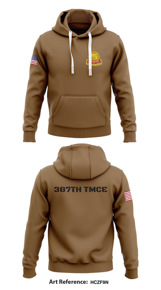 387th TMCE Store 1 Core Men's Hooded Performance Sweatshirt - hczF9N
