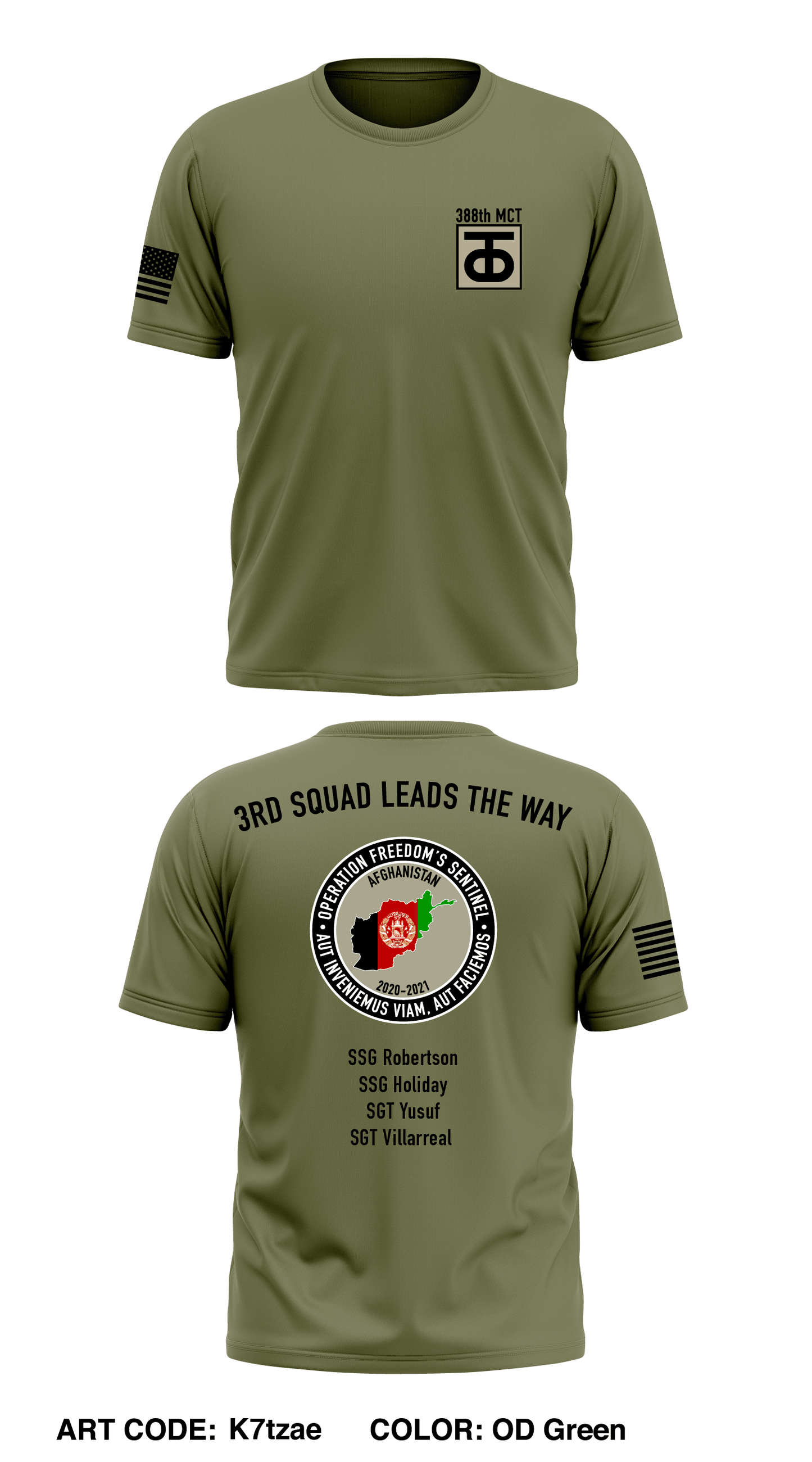388th MCT (DET) Store 1 Core Men's SS Performance Tee - K7tzae