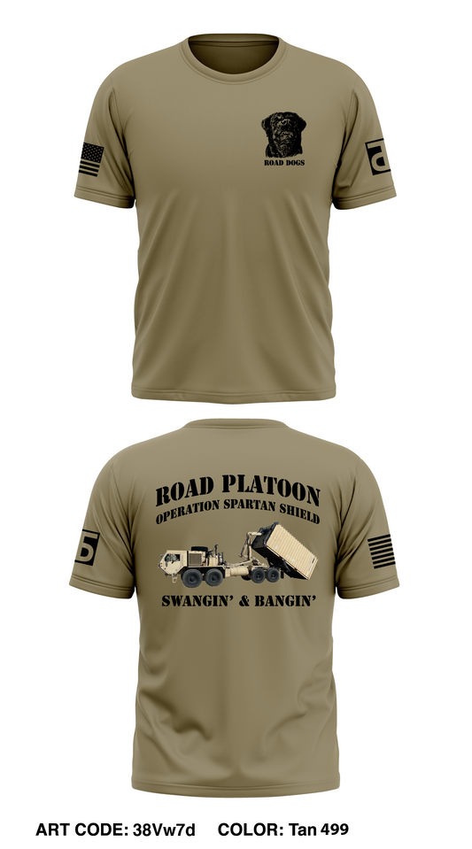 453rd ICTC, Road PLT Core Men's SS Performance Tee - 38Vw7d