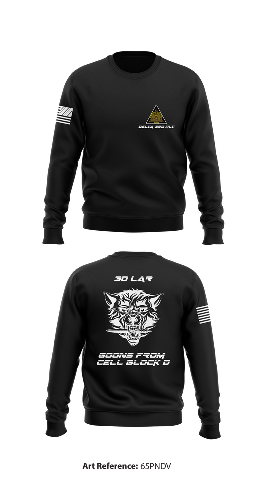 3D Light Armored Reconnaissance Store 1 Core Men's Crewneck Performance Sweatshirt - 65PNDV
