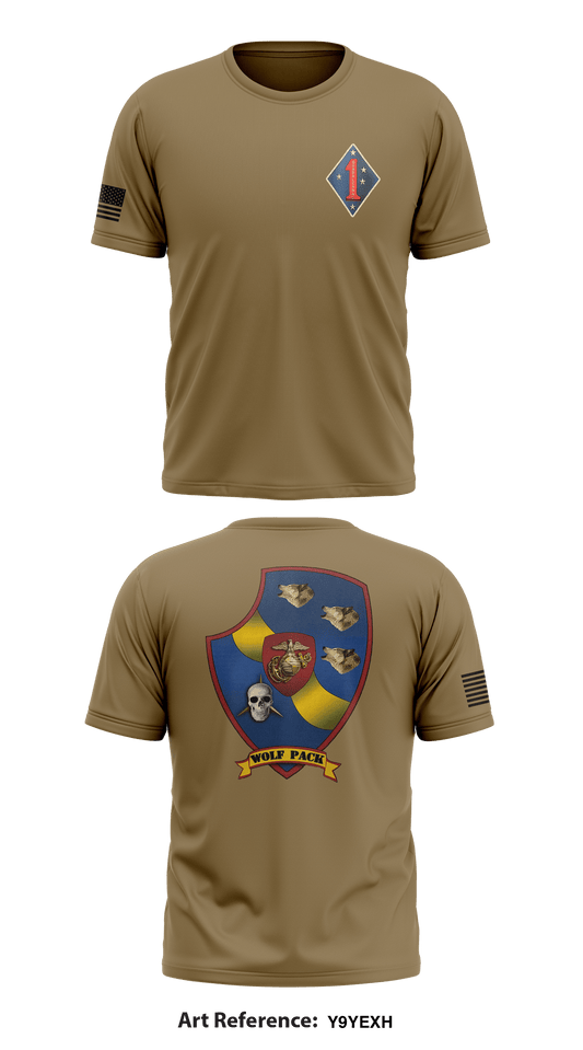 3D Light armored reconnaissance  Store 1 Core Men's SS Performance Tee - Y9yeXH