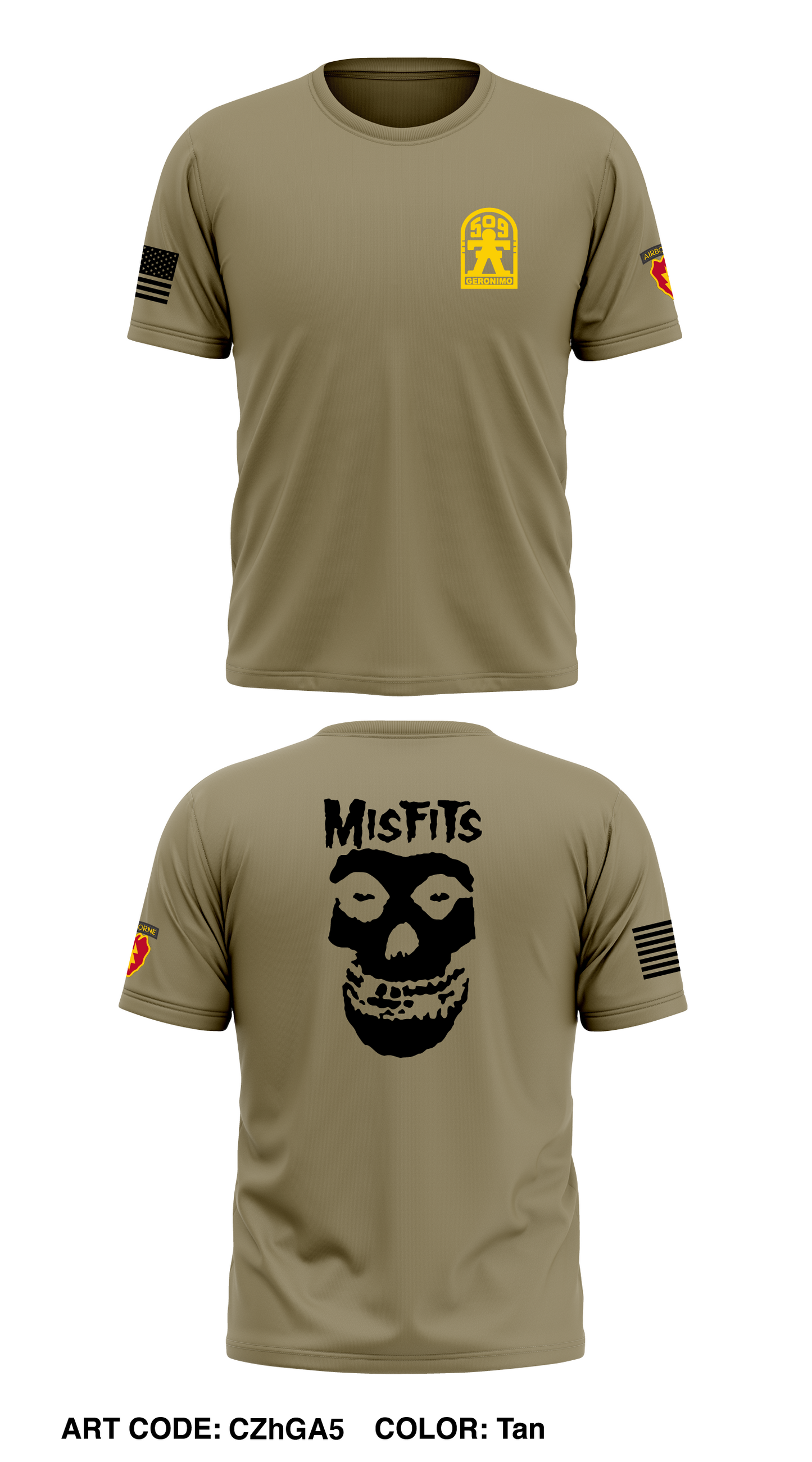 3 Gun HHC 3-509 Store 1 Core Men's SS Performance Tee - CZhGA5