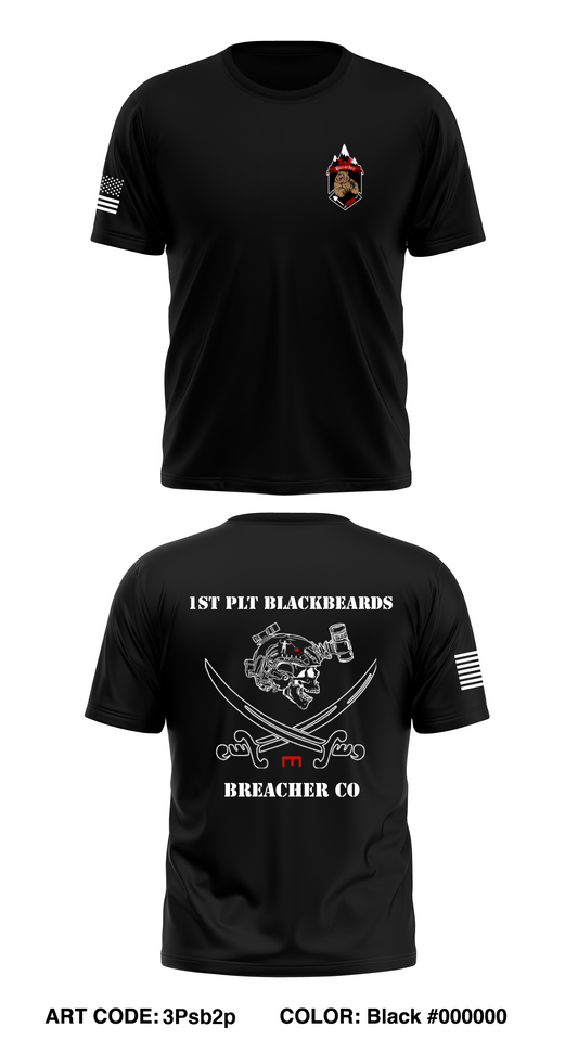 B 6 BEB 2/11 ID ABN Core Men's SS Performance Tee - 3Psb2p