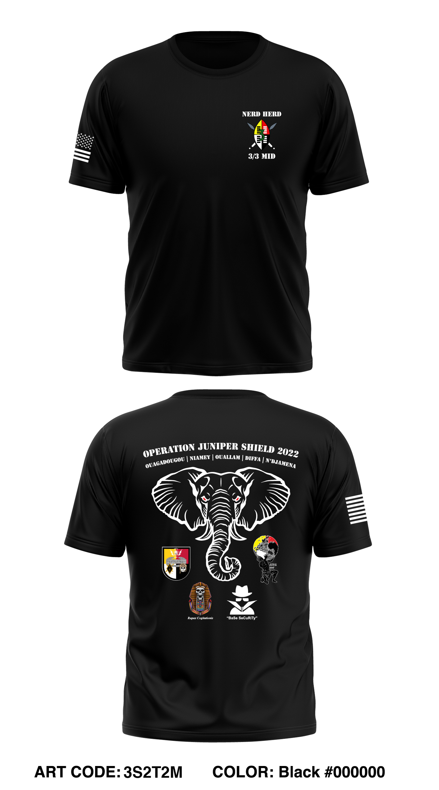 MID 3/3 SFG (A) Core Men's SS Performance Tee - 3S2T2M