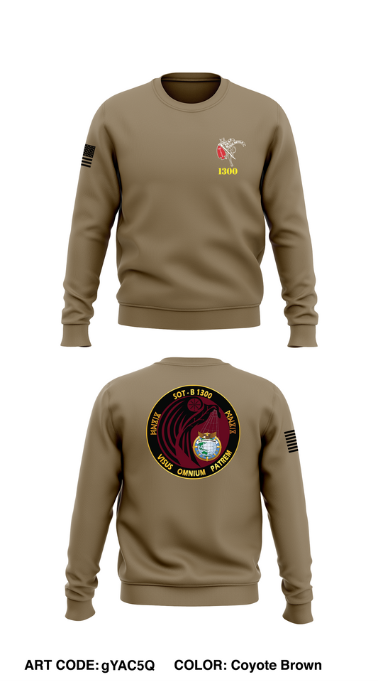 3rd BN - 1st Special Forces Group Store 1 Core Men's Crewneck Performance Sweatshirt - gYAC5Q