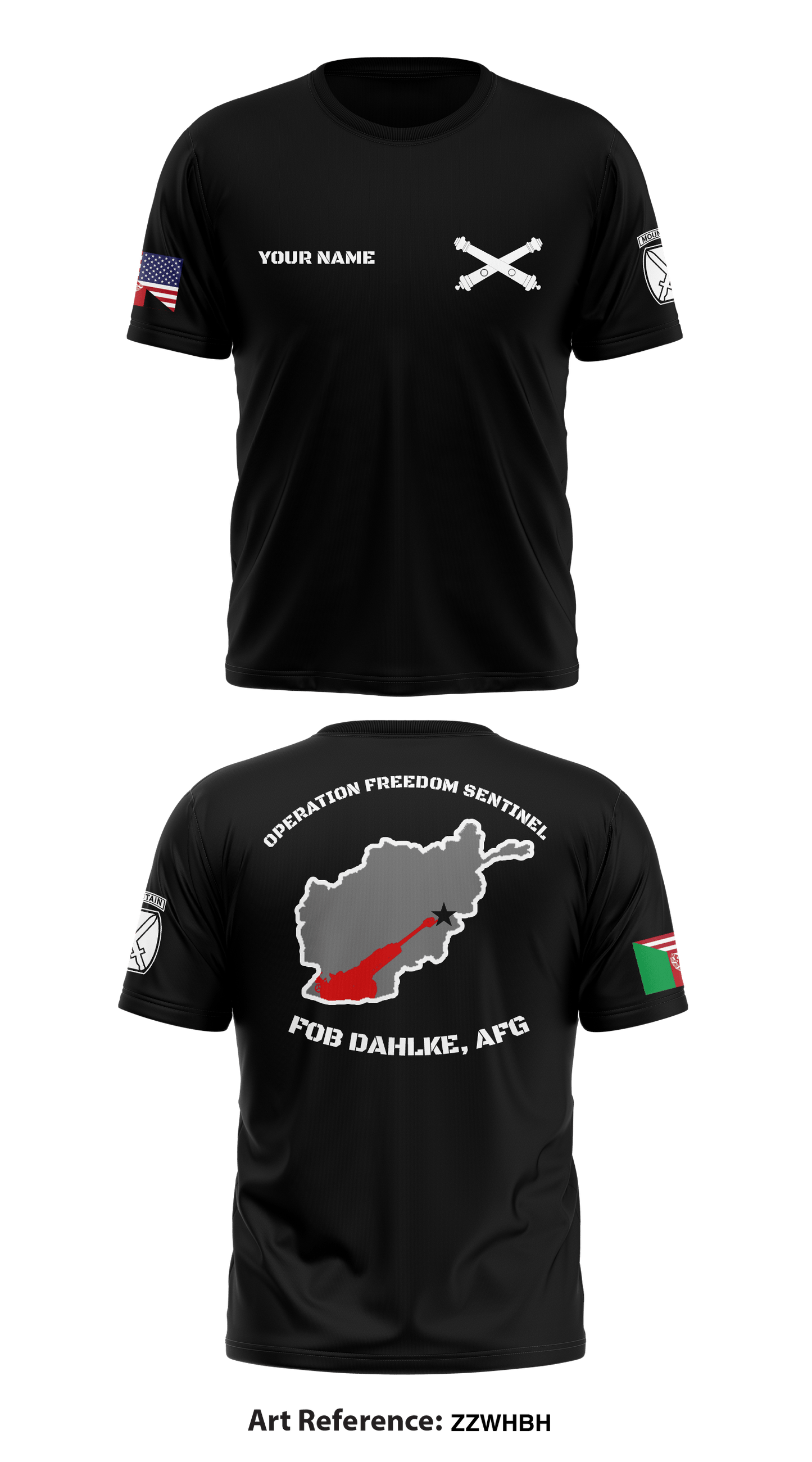 3rd BN, 6th FAR, 1BCT, 10MTN Store 1 Core Men's SS Performance Tee - ZZwHbh