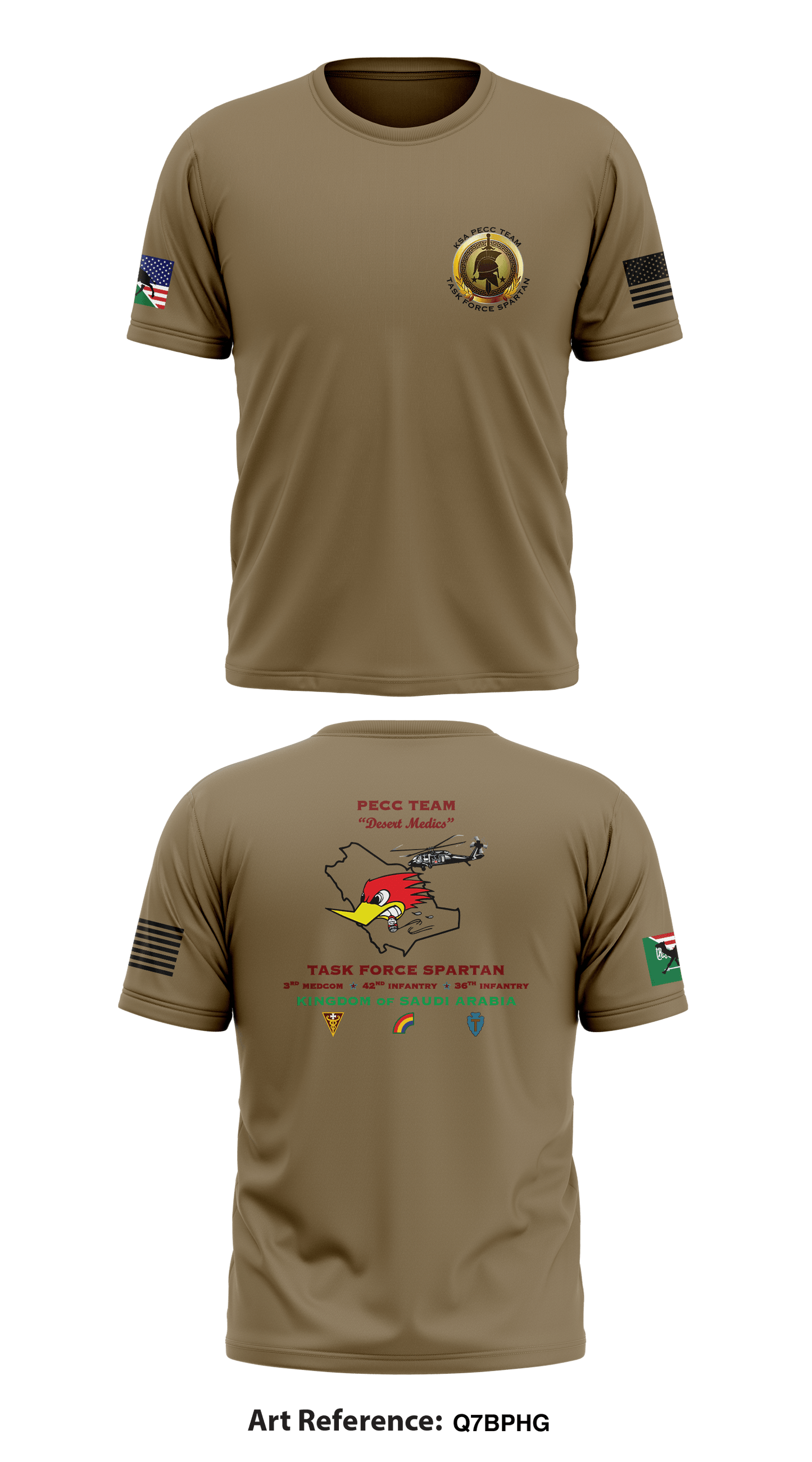 3rd MedCom Store 1 Core Men's SS Performance Tee - Q7BPhg
