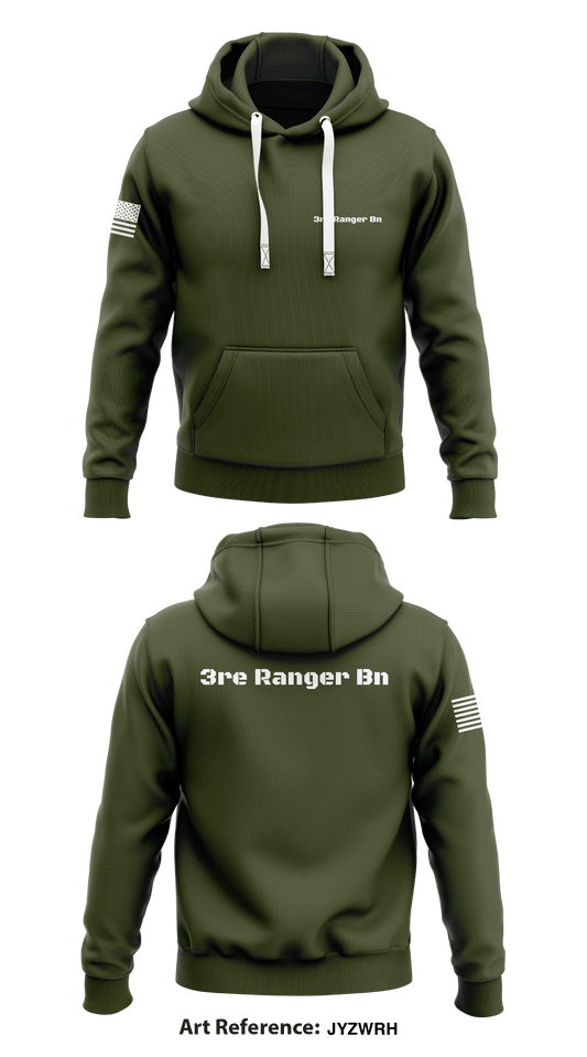 3re Ranger Bn Store 1  Core Men's Hooded Performance Sweatshirt - jYzwRH