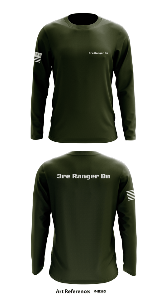 3re Ranger Bn Store 1  Core Men's LS Performance Tee - M4b36d