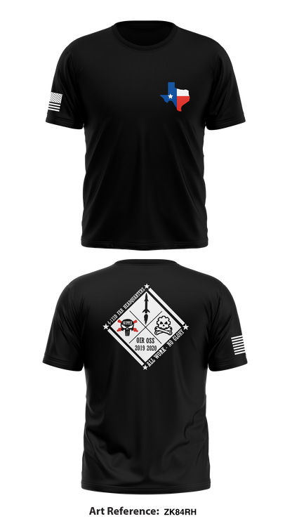 4-133D Alpha Battery HQ Store 1 Core Men's SS Performance Tee - Zk84rh