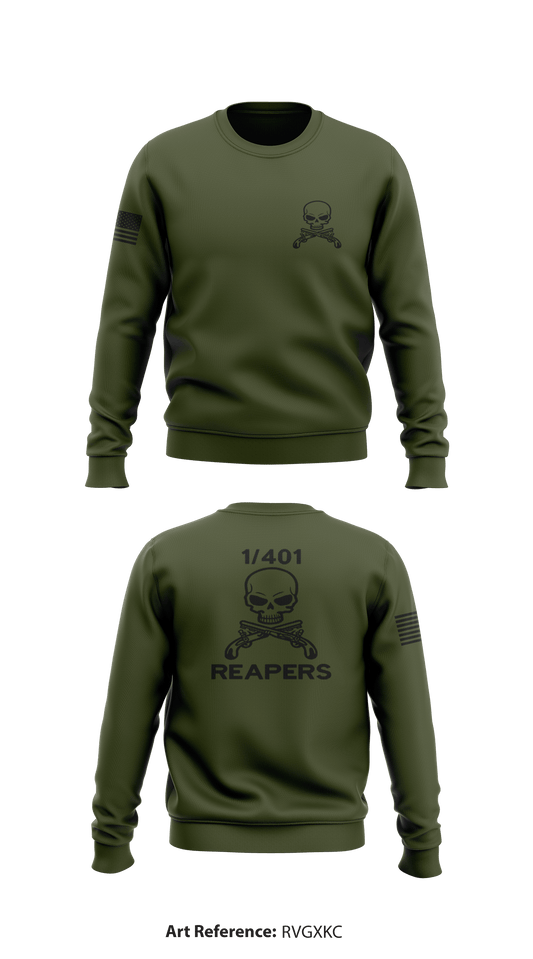401st Military Police Company Store 1 Core Men's Crewneck Performance Sweatshirt - rvGxKC