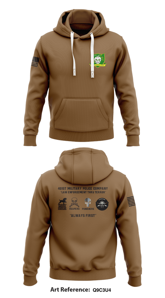 41st Military Police Company Store 1  Core Men's Hooded Performance Sweatshirt - q9C3u4