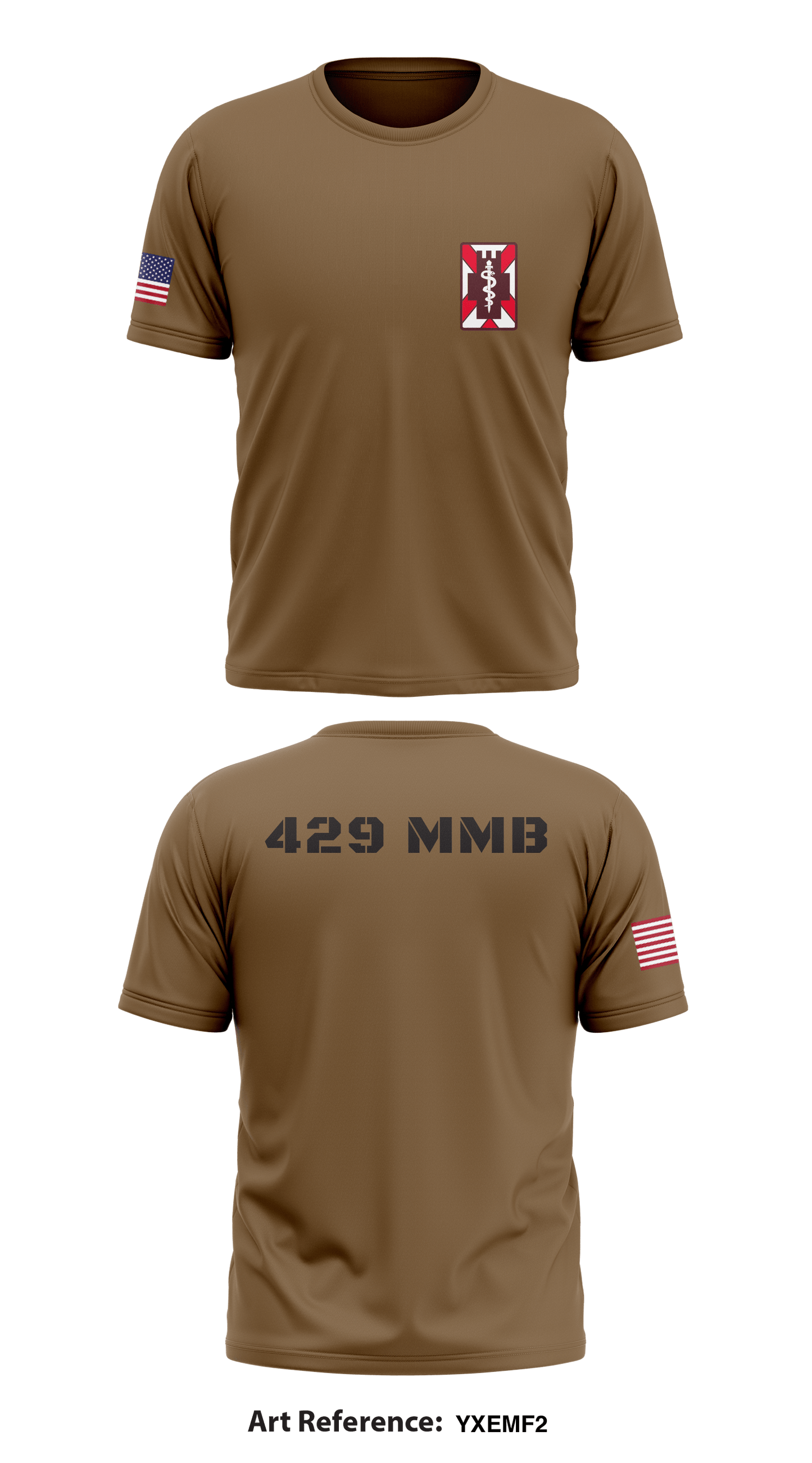 429 MMB Store 1 Core Men's SS Performance Tee - YXemF2