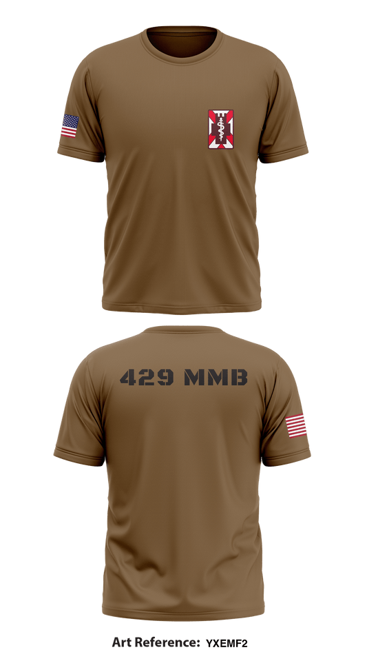 429 MMB Store 1 Core Men's SS Performance Tee - YXemF2