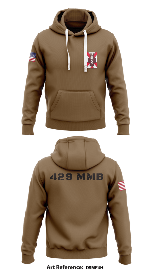 429 MMB Store 1 Core Men's Hooded Performance Sweatshirt - D9MF4h