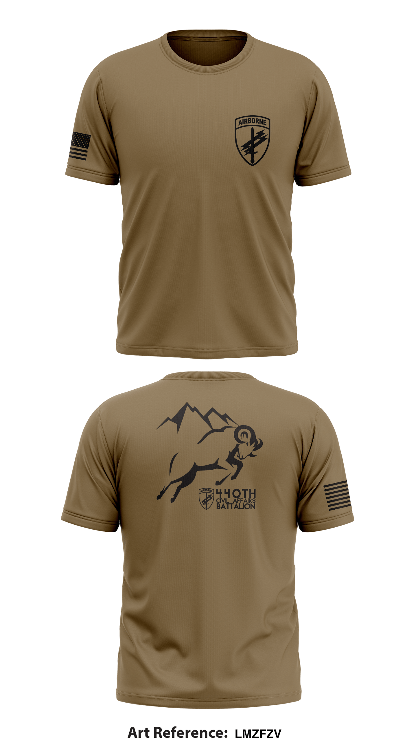 440th Civil Affairs Battalion Store 1 Core Men's SS Performance Tee - LMzfzV