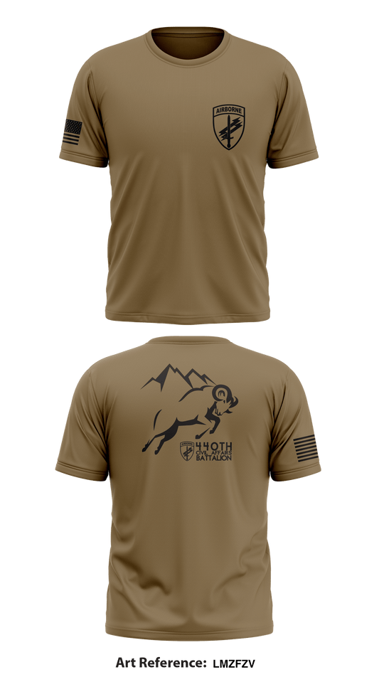 440th Civil Affairs Battalion Store 1 Core Men's SS Performance Tee - LMzfzV