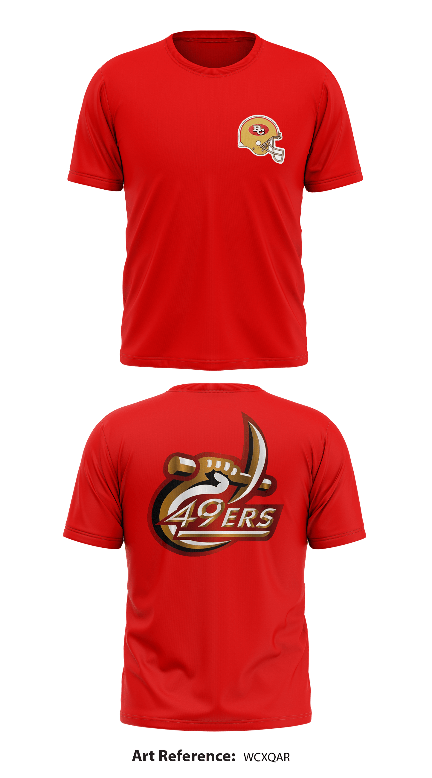49ers Store 1 Core Men's SS Performance Tee - A9LUwB