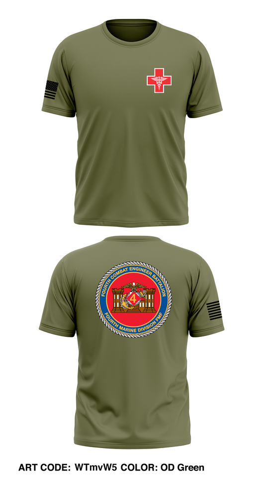 4 CEB Store 1 Core Men's SS Performance Tee - WTmvW5