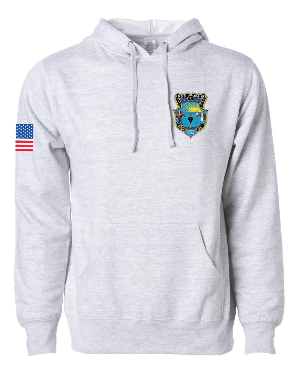 USS MAINE Store 1 Comfort Unisex Hooded Sweatshirt - Yh3465