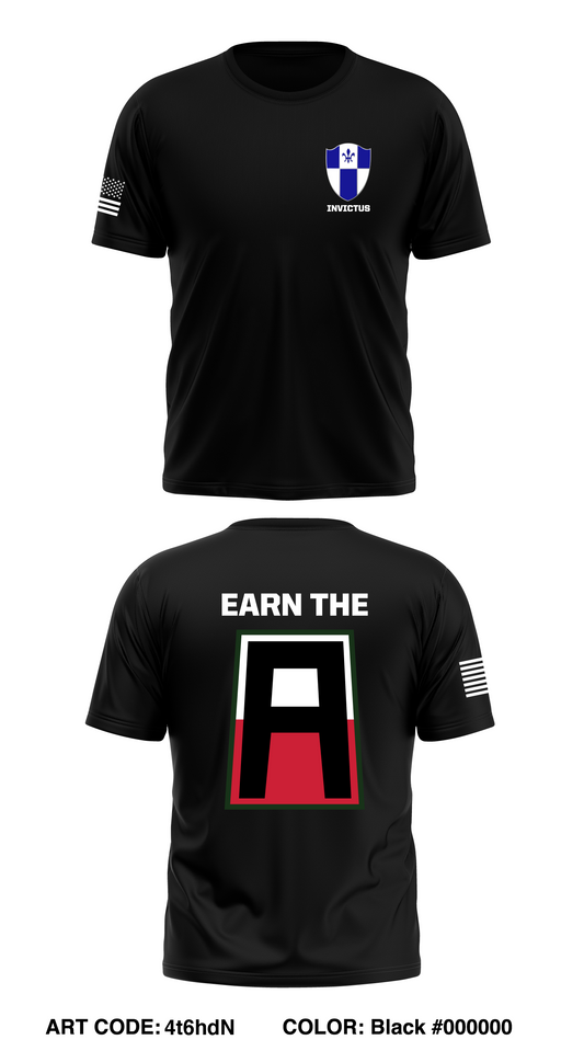 1-345th BEB Core Men's SS Performance Tee - 4t6hdN
