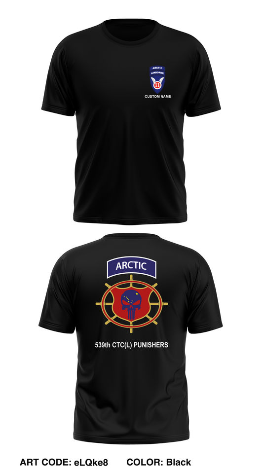 CUSTOM 539th CTC(L) Core Men's SS Performance Tee - eLQke8