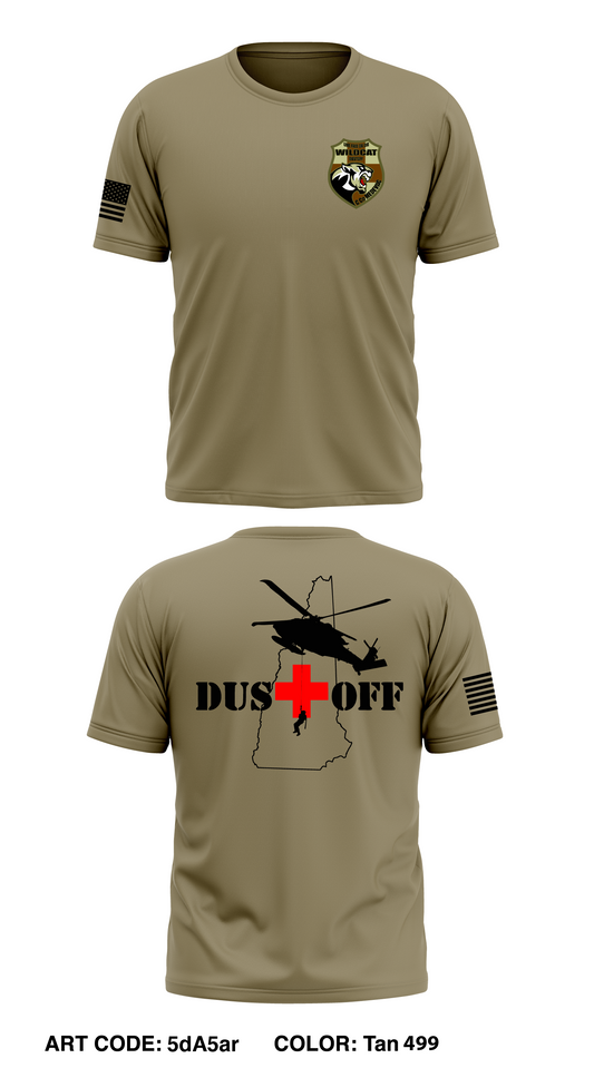 C Co, 3-238th AVN REGT MEDEVAC Core Men's SS Performance Tee - 5dA5ar