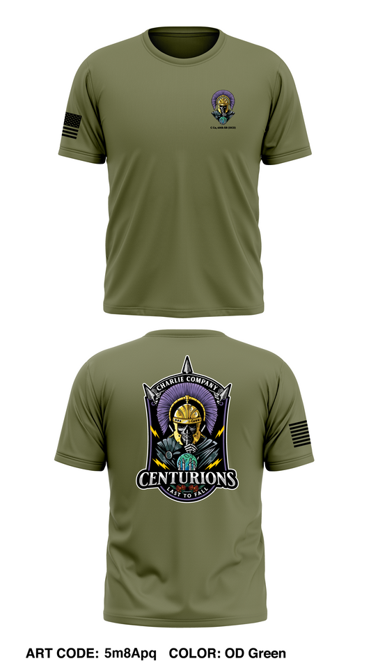 Charlie Company, 60th Offensive Cyber Operations BN Core Men's SS Performance Tee - 5m8Apq